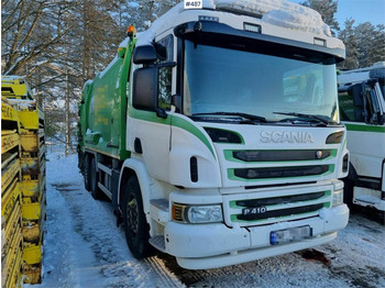 Vuilniswagen Scania P410 6x2 JOAB Anaconda Twin 16,7 m3.: afbeelding 1