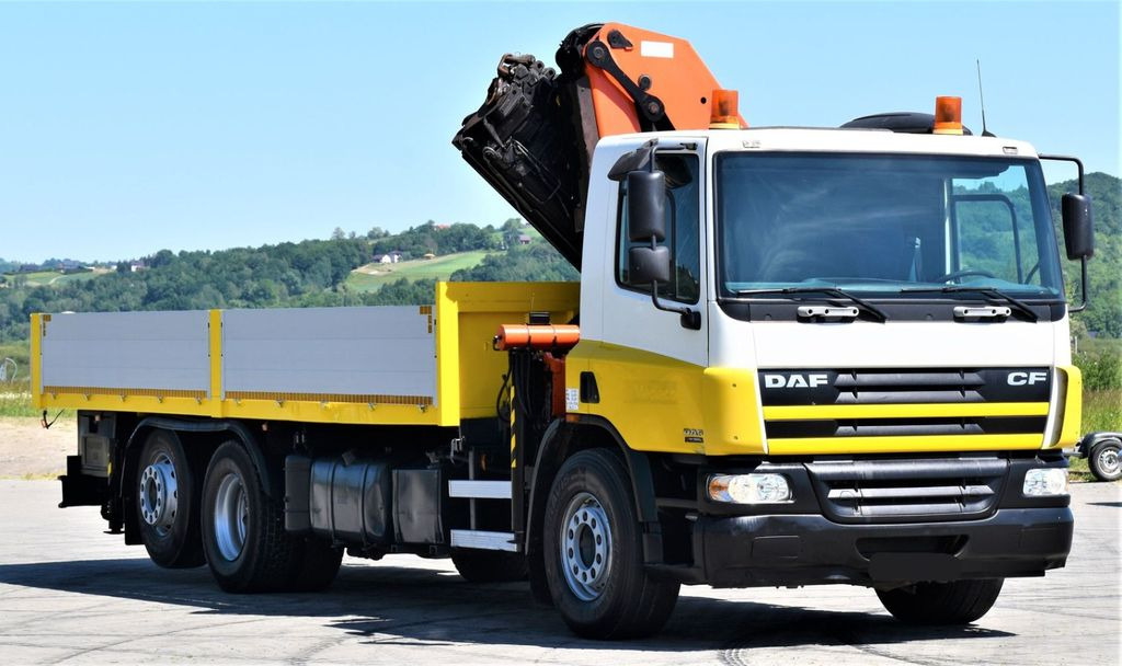 Leasing DAF CF 75.310 * PRITSCHE 7,00 m + KRAN * TOP  DAF CF 75.310 * PRITSCHE 7,00 m + KRAN * TOP: afbeelding 4