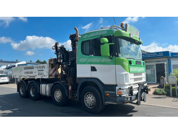 Vrachtwagen met open laadbak SCANIA 164