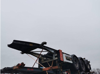 Containertransporter/ Wissellaadbak oplegger VAN HOOL