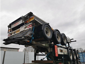 Containertransporter/ Wissellaadbak oplegger VAN HOOL