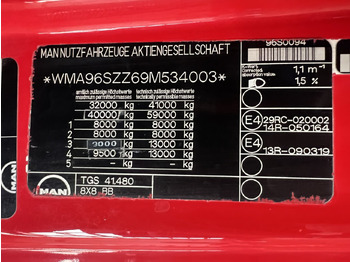 Leasing MAN TGS 41.480 8X8 BB TGS 41.480 8X8 BB, Motorabtrieb MAN TGS 41.480 8X8 BB TGS 41.480 8X8 BB, Motorabtrieb: afbeelding 4