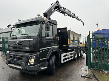 Kraanwagen Volvo FMX 460 8x4 TRIDEM + CRANE HIAB X-HIDUO 228 E-5 + ROTATOR - PLATFORM 7m15 - *222.000km* - TIRES 90% - BELGIAN TRUCK: afbeelding 3