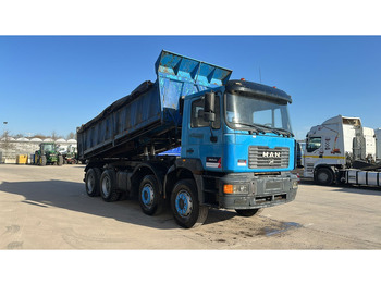 Kipper vrachtwagen MAN 35.364 (STEEL SUSP. / 6 CYLINDER / BIG AXLE / EURO 2 / MEILLER TIPPER): afbeelding 2