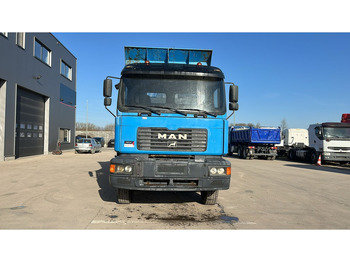 Kipper vrachtwagen MAN 35.364 (STEEL SUSP. / 6 CYLINDER / BIG AXLE / EURO 2 / MEILLER TIPPER): afbeelding 3