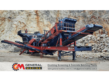 Nieuw Mobiele breker GENERAL MAKİNA Mobile Crushers For Sale: afbeelding 3