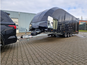 Autotransport aanhangwagen BJT Race Transporter 7 397-6023-35-3-10-B 600x228x189cm black Alufelgen Tridem 3500kg: afbeelding 2