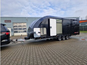 Autotransport aanhangwagen BJT Race Transporter 7 397-6023-35-3-10-B 600x228x189cm black Alufelgen Tridem 3500kg: afbeelding 5