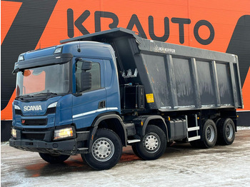 Kipper vrachtwagen SCANIA P 410