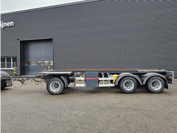 Containertransporter/ Wissellaadbak aanhangwagen Burg BPA 10-18 ARXXX / LIFT AXLE / CONTAINER: afbeelding 4