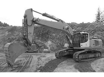 Rupsgraafmachine LIEBHERR