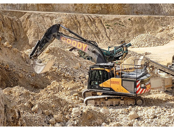 Rupsgraafmachine VOLVO EC250EL