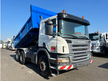 Kipper vrachtwagen Scania P380 6X4 Steelsuspension Hub reduction Bordmatic: afbeelding 2