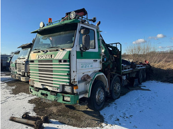 Vrachtwagen met open laadbak SCANIA 143