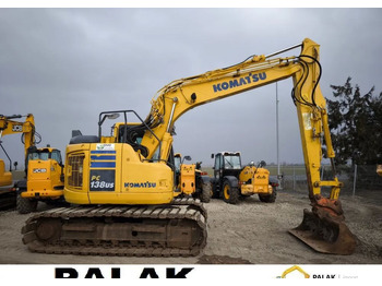 Rupsgraafmachine KOMATSU PC138