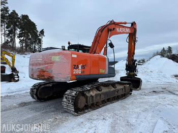 Leasing  2006 Hitachi ZX280LC-3 Gravemaskin - Beltegraver - Engcon tiltrotator 2006 Hitachi ZX280LC-3 Gravemaskin - Beltegraver - Engcon tiltrotator: afbeelding 5