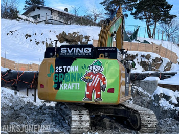 Graafmachine 2018 Cat 323FL Z-Line - Elektrisk gravemaskin med R8 Rototilt - Sentralsmøring - 3 skuffer - Makin 3D GPS Maskinstyring: afbeelding 5