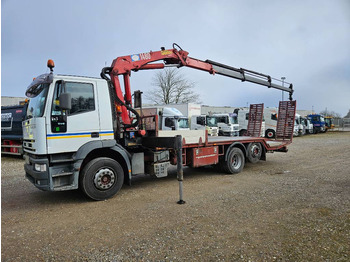 Autovrachtwagen vrachtwagen Iveco Eurotech 6x2 // Machinetransport // HMF 1483 K3: afbeelding 3