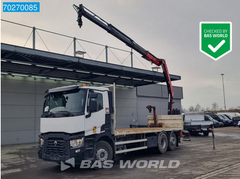 Vrachtwagen met open laadbak RENAULT C 380