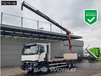 Vrachtwagen met open laadbak RENAULT C 380