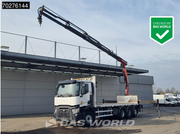 Vrachtwagen met open laadbak RENAULT C 380