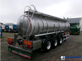 Tankoplegger Parcisa Chemical tank inox L4BH 21.2 m3 / 1 comp + pump / ADR 24/02/24: afbeelding 4