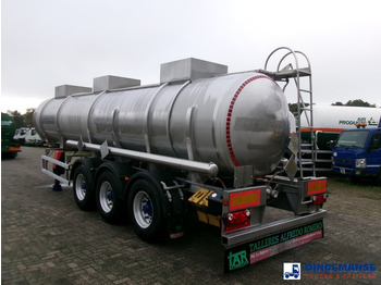 Tankoplegger Parcisa Chemical tank inox L4BH 21.2 m3 / 1 comp + pump / ADR 24/02/24: afbeelding 3