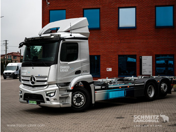 Containertransporter/ Wissellaadbak vrachtwagen MERCEDES-BENZ