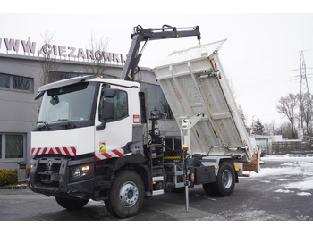 Vrachtwagen met open laadbak RENAULT C 380