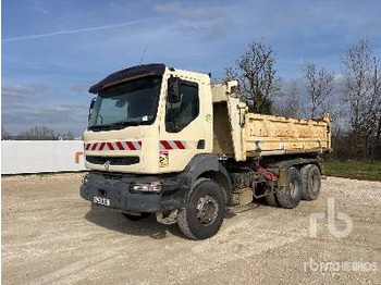 Kipper vrachtwagen RENAULT Kerax 370