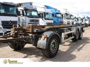 Containertransporter/ Wissellaadbak aanhangwagen BURG