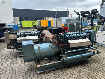 Industrie generator MWM TD 232 V12  Jeumont Schneider 215 kVA noodstroom generatorset: afbeelding 4