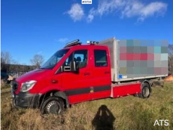 Vrachtwagen met open laadbak MERCEDES-BENZ Sprinter