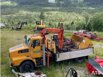 Vrachtwagen met open laadbak, Kraanwagen Volvo N720: afbeelding 5