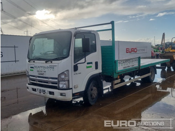 Vrachtwagen met open laadbak ISUZU