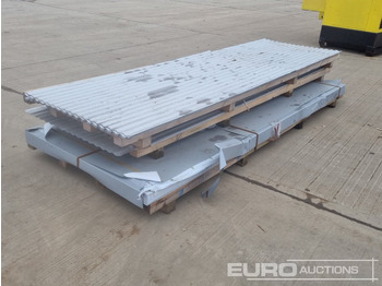 Bouwmaterieel Corrugated Roofing Sheets (2 Pallets of), 4' x 10' Metal Sheets (1 Pallet of): afbeelding 5