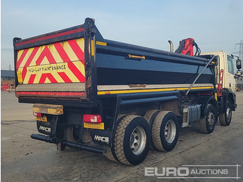 Kipper vrachtwagen, Kraanwagen DAF CF410: afbeelding 5