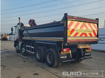 Kipper vrachtwagen, Kraanwagen DAF CF410: afbeelding 3