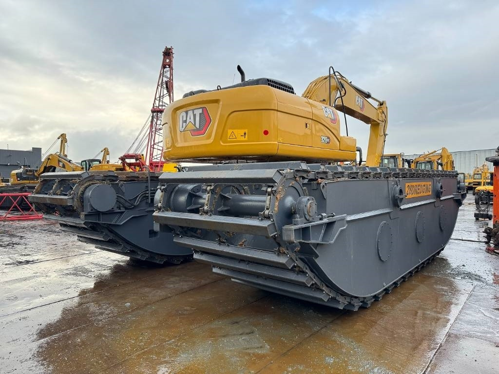 Amfibische graafmachine CAT 320 swampbuggy amphibious bigfloat: afbeelding 7