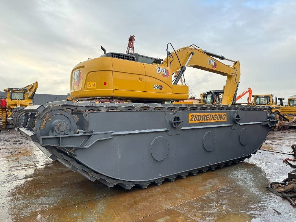 Amfibische graafmachine CAT 320 swampbuggy amphibious bigfloat: afbeelding 8