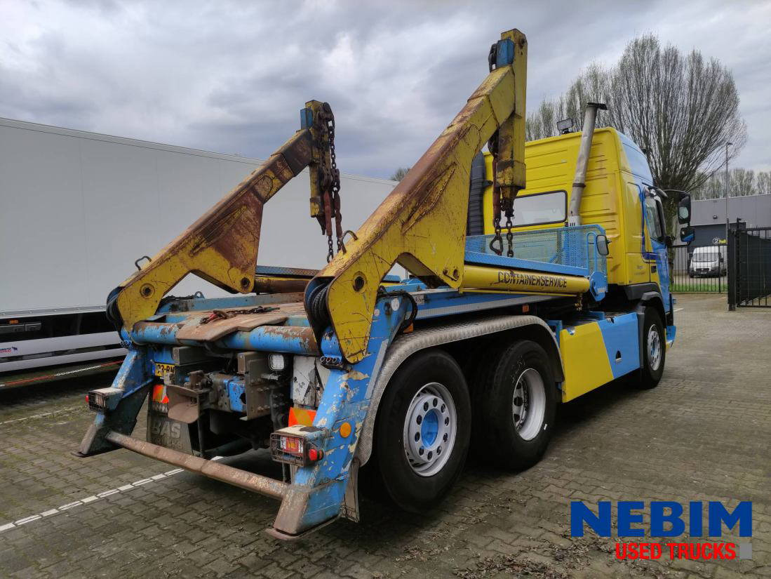 Containertransporter/ Wissellaadbak vrachtwagen Volvo FMX 460 6x2 - Meier Ratio 18T - Container system: afbeelding 20