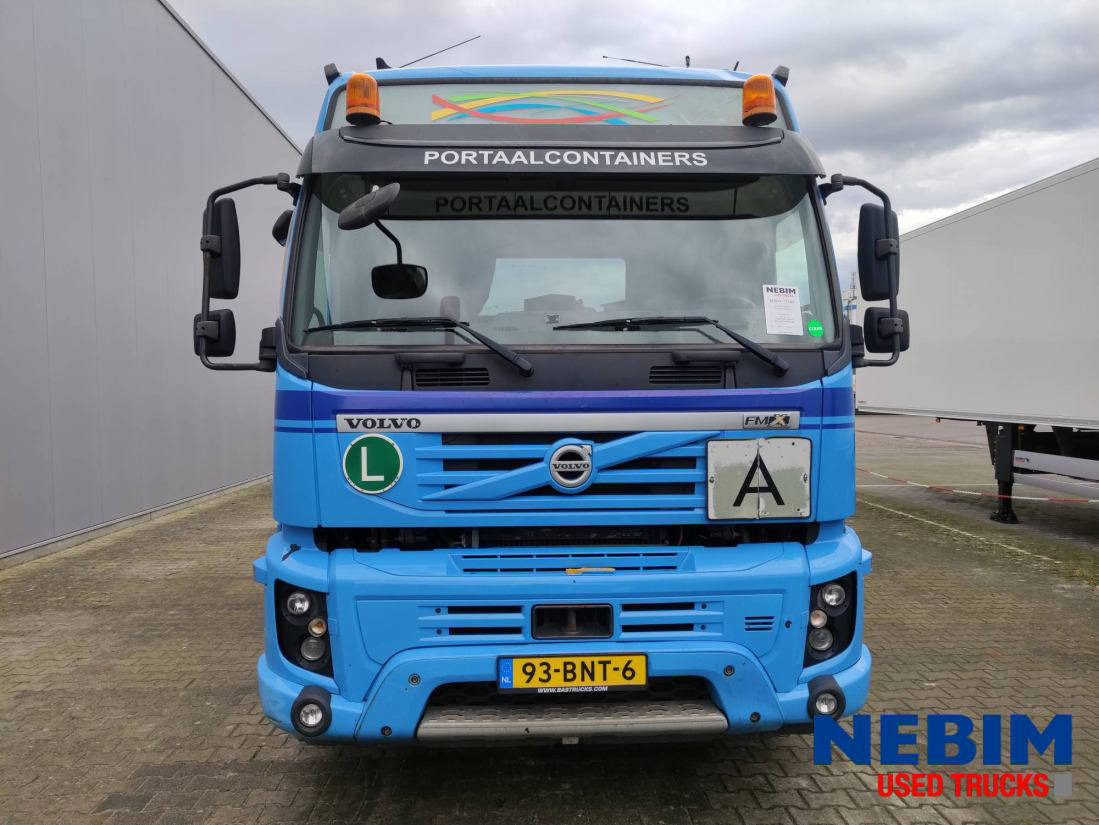 Containertransporter/ Wissellaadbak vrachtwagen Volvo FMX 460 6x2 - Meier Ratio 18T - Container system: afbeelding 22