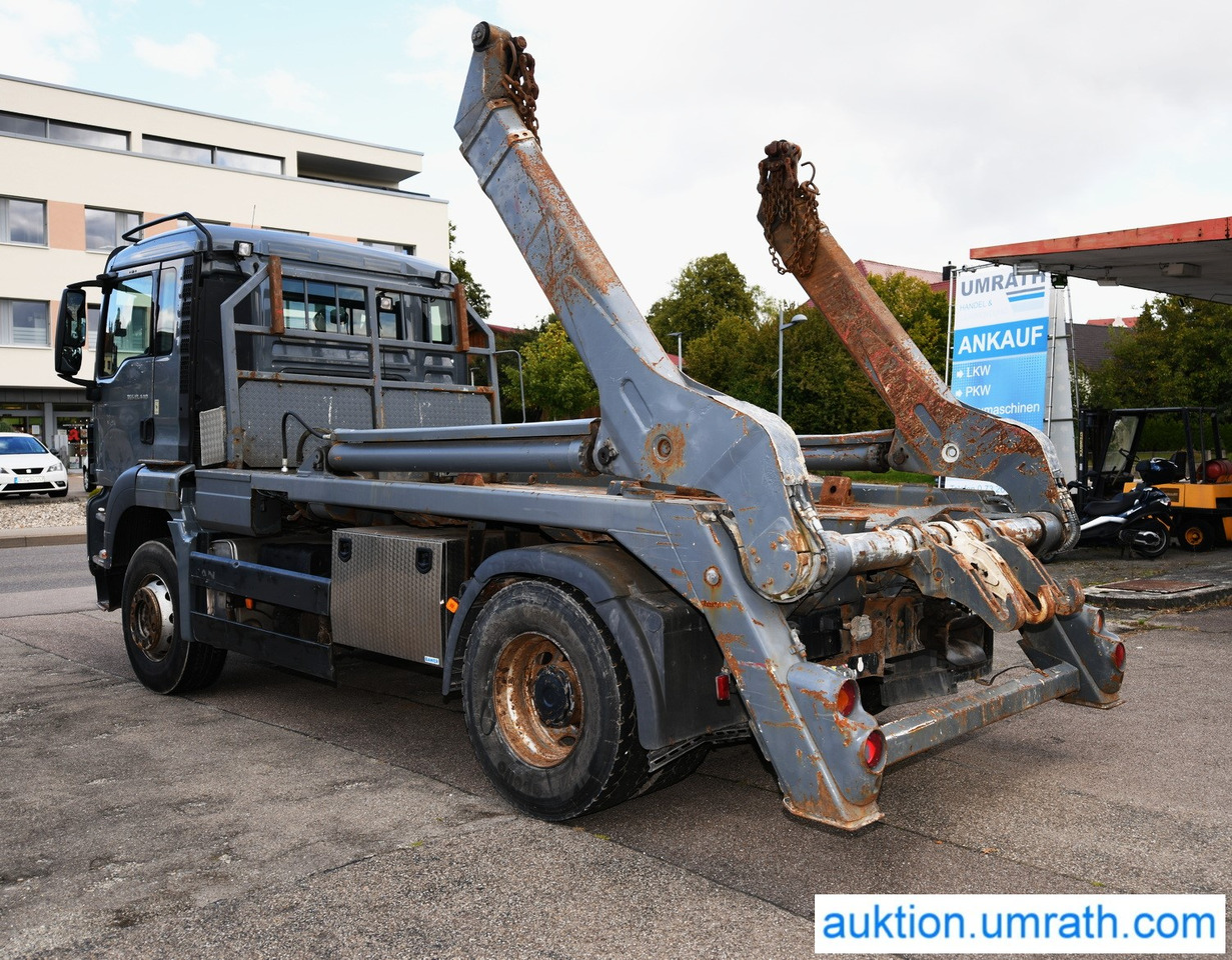 Containertransporter/ Wissellaadbak vrachtwagen MAN TGS 18.440 / 4 x 2 BL Absetzkipper Teleskopabsetzer EURO 5: afbeelding 7