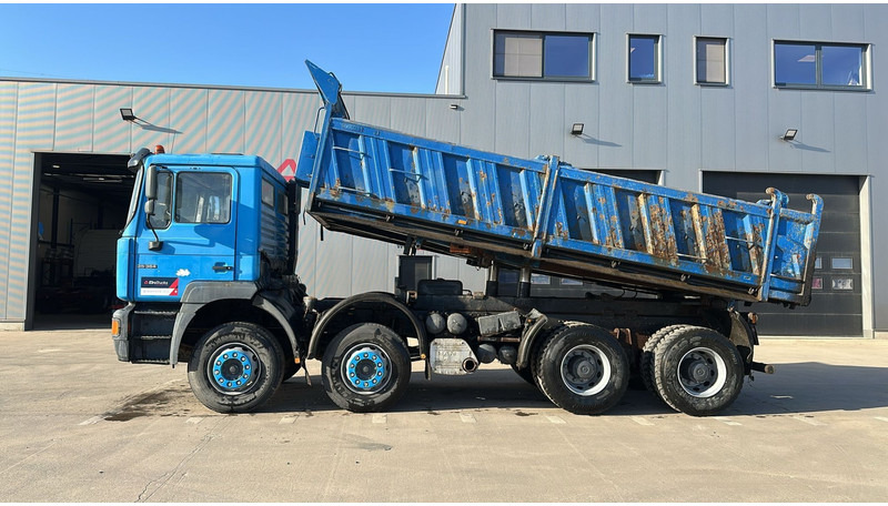 Kipper vrachtwagen MAN 35.364 (STEEL SUSP. / 6 CYLINDER / BIG AXLE / EURO 2 / MEILLER TIPPER): afbeelding 8