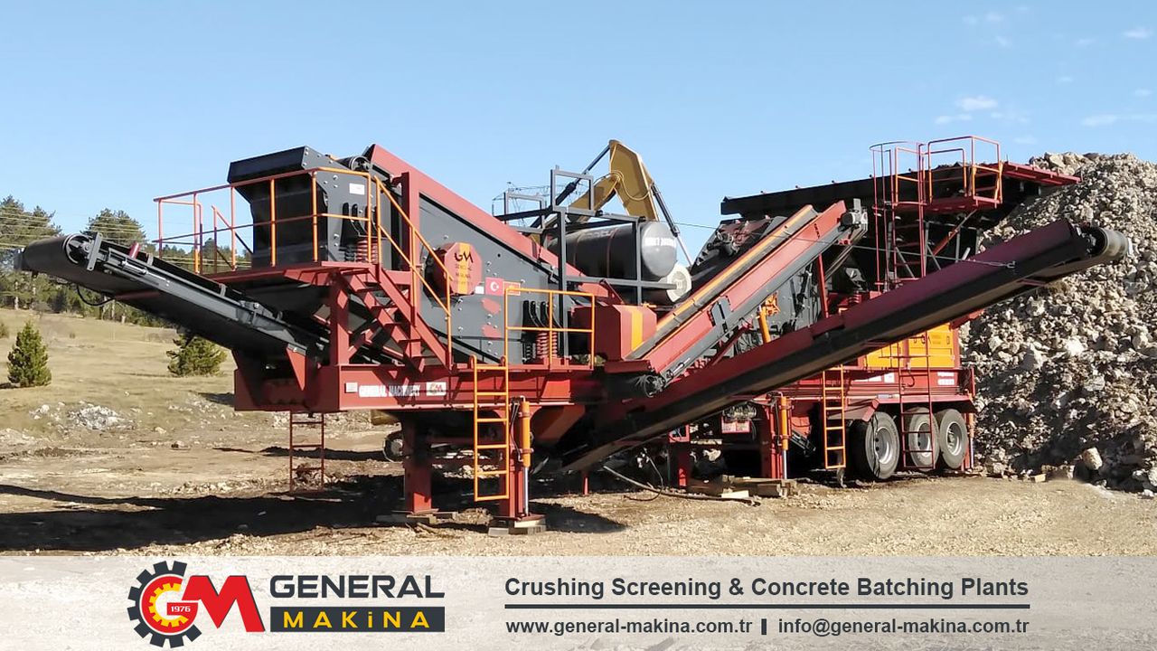 Nieuw Mobiele breker GENERAL MAKİNA Mobile Crushers For Sale: afbeelding 11