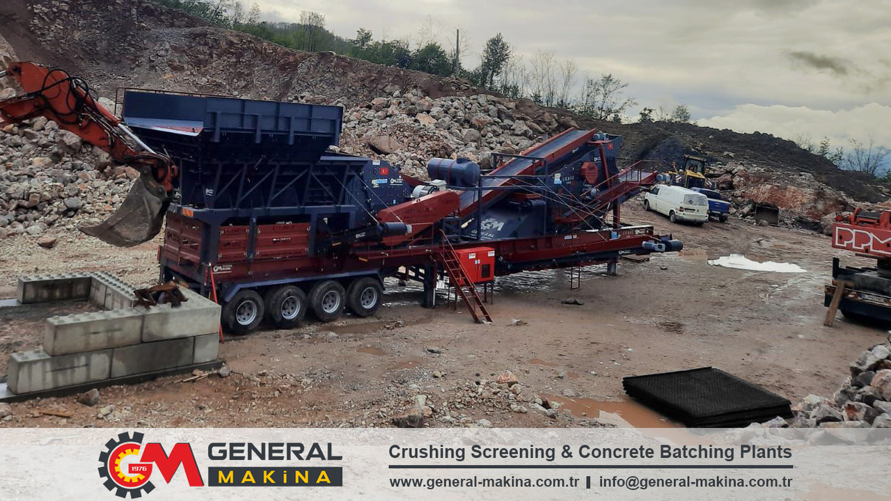 Nieuw Mobiele breker GENERAL MAKİNA Mobile Crushers For Sale: afbeelding 13