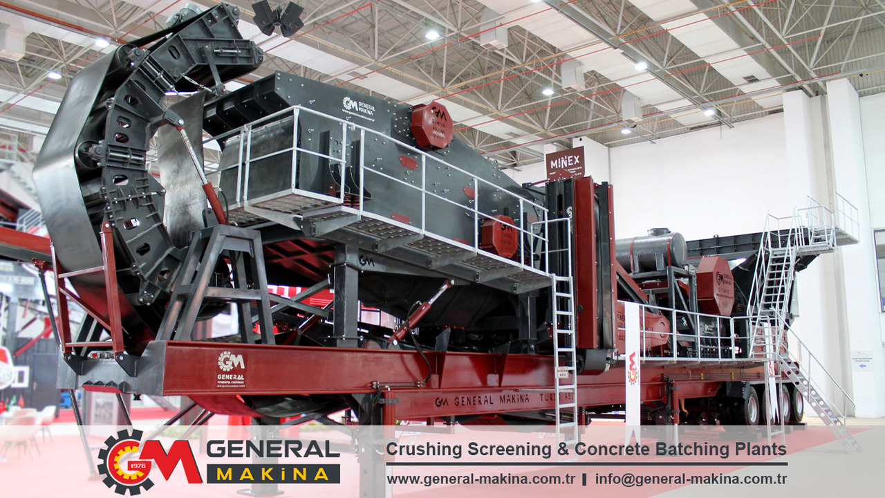 Nieuw Mobiele breker GENERAL MAKİNA Mobile Crushers For Sale: afbeelding 9