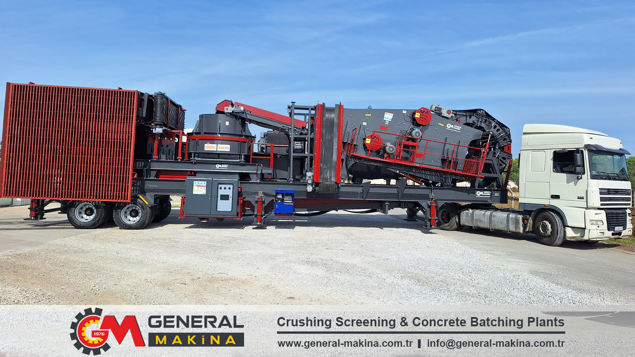 Nieuw Mobiele breker GENERAL MAKİNA Mobile Crushers For Sale: afbeelding 14