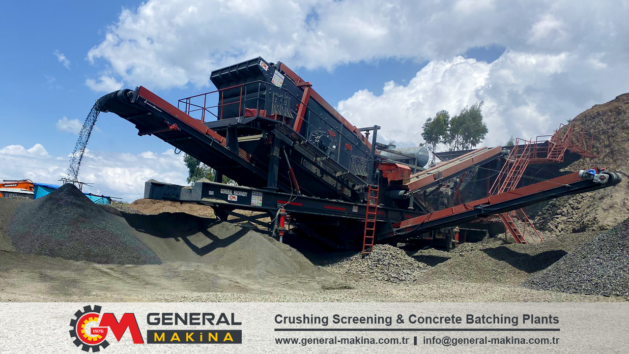 Nieuw Mobiele breker GENERAL MAKİNA Mobile Crushers For Sale: afbeelding 10