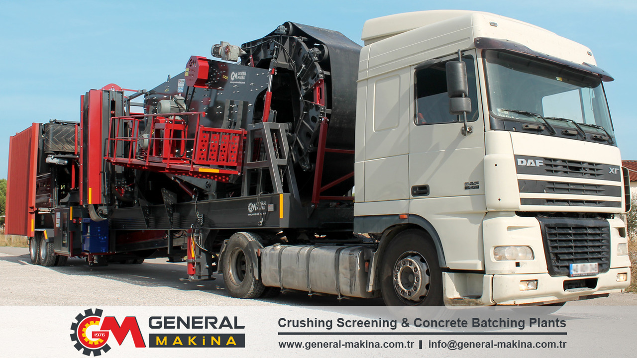 Nieuw Mobiele breker GENERAL MAKİNA Mobile Crushers For Sale: afbeelding 15